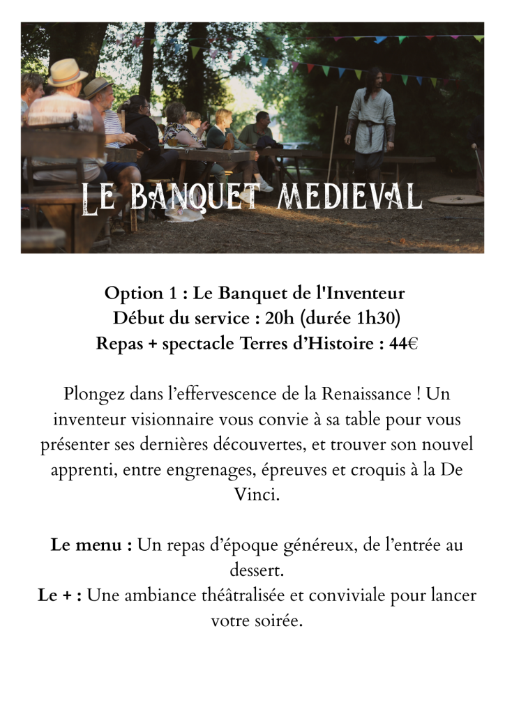 La restauration : le banquet médiéval